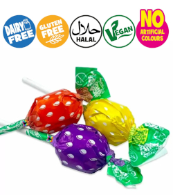 Swizzels Fruity Pops - 960 ct- 20p/50p Vend